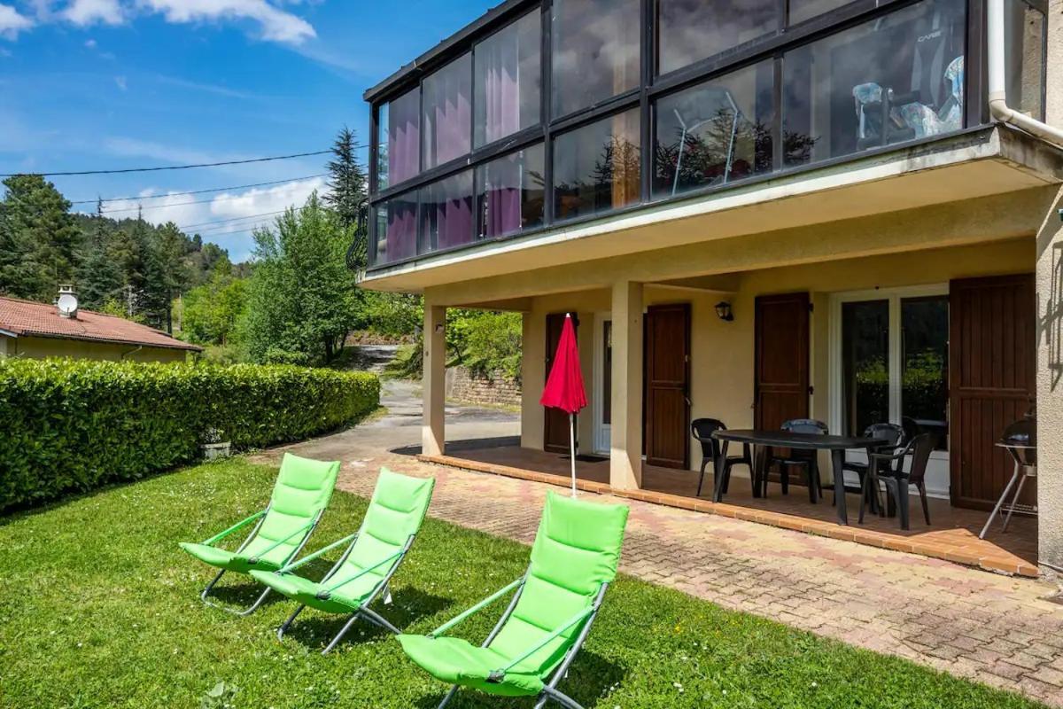 Gites En Cevennes "Chez Steloune" Genolhac Exterior foto